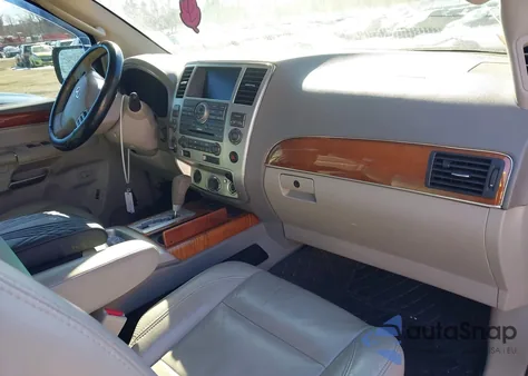 2010 Infiniti Qx56 z USA, uszkodzony, nr VIN 5N3ZA0NEXAN904440